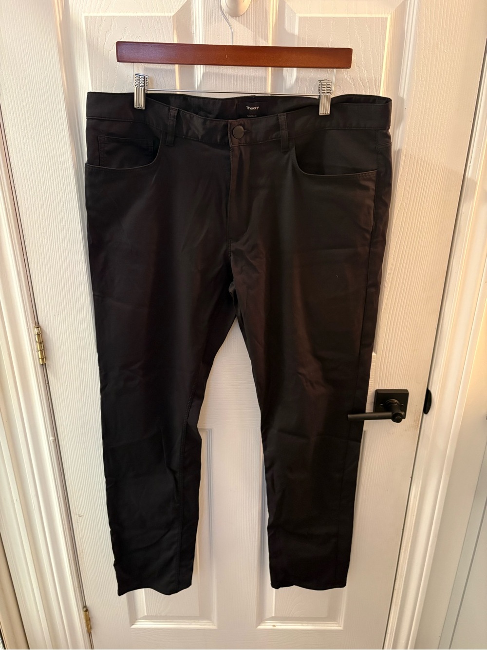 Theory Men's Black Slim pants